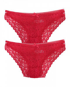 Трусы женские бикини гипюровые MISS BRAVE