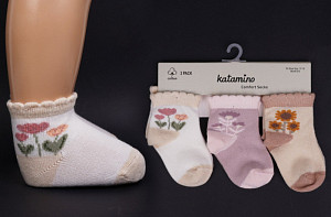 Носочки с рисунком для девочки KATAMINO