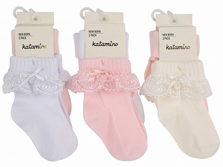 Носочки с аксессуаром для девочки  KATAMINO